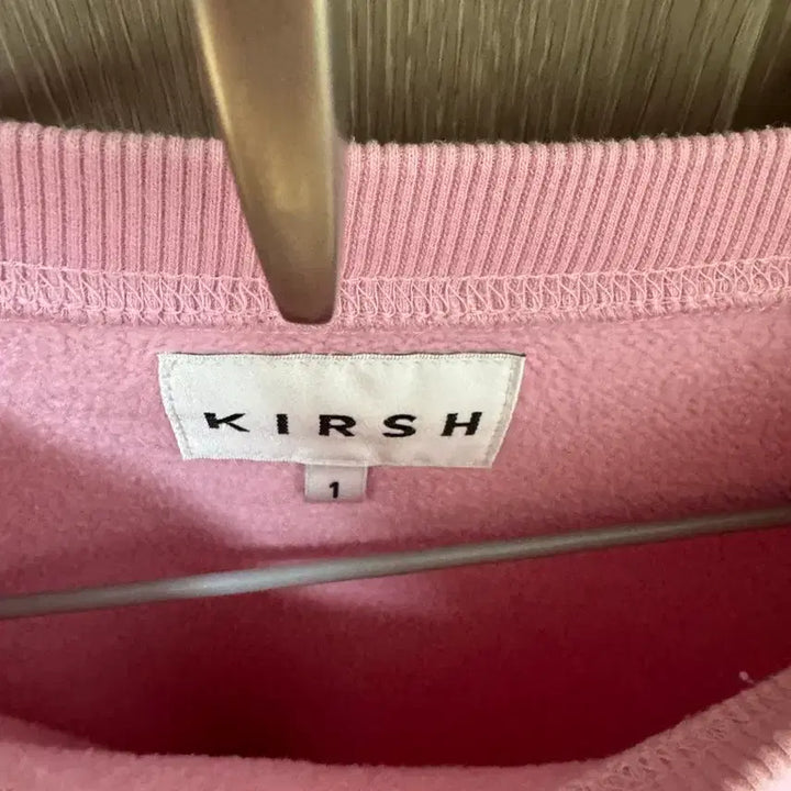 [BUNJANG] Kirsh Pink Sweatshirt Size 1 / 키르시 핑크 맨투맨 1사이즈