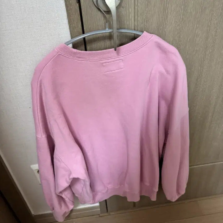 [BUNJANG] Kirsh Pink Sweatshirt Size 1 / 키르시 핑크 맨투맨 1사이즈