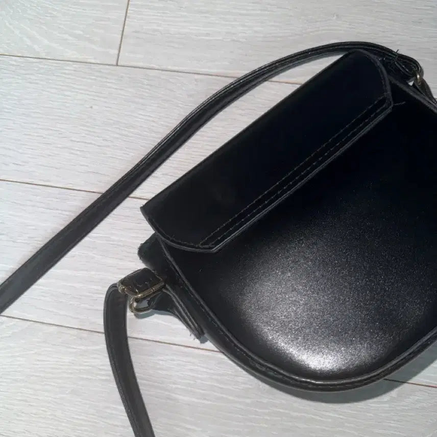 [BUNJANG] Black Mini Shoulder Bag Crossbody Bag / 블랙 미니 숄더백 크로스백