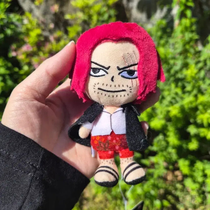 [BUNJANG] One Piece Shanks Doll Keychain / 원피스 샹크스 인형키링