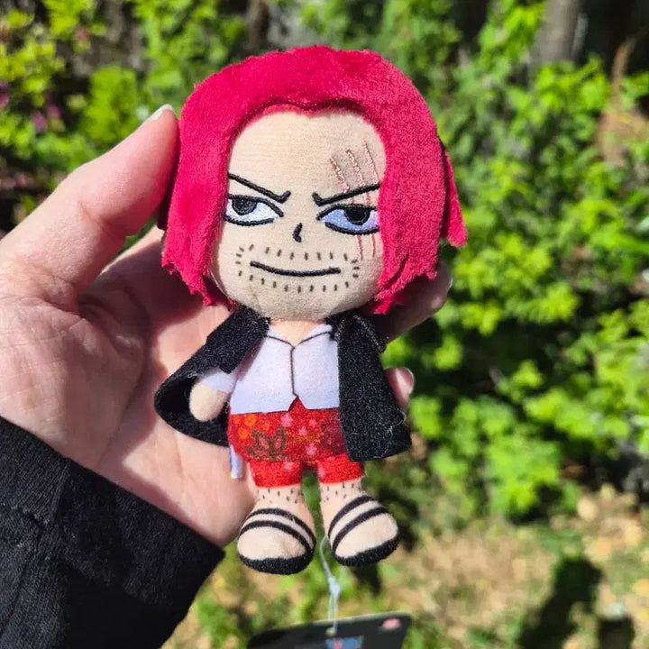 [BUNJANG] One Piece Shanks Doll Keychain / 원피스 샹크스 인형키링