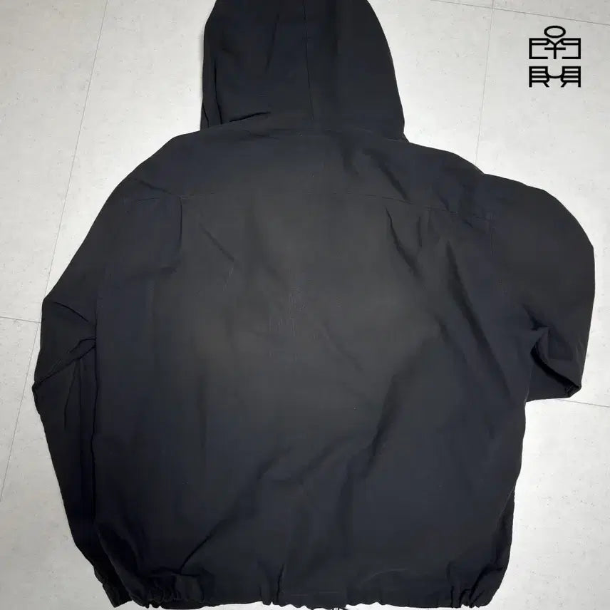 [BUNJANG] Poler Zip Hoodie Parka Used Black Size 2 / 폴리테루_집 후디 파카(zip hoodie parka)_유즈드 블랙_2