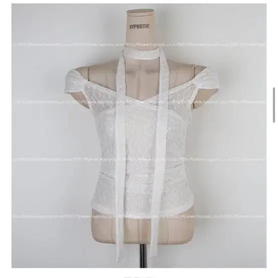 [BUNJANG] Hipnatic Lace Cami Top / 히프나틱 레이스 머플러 나시