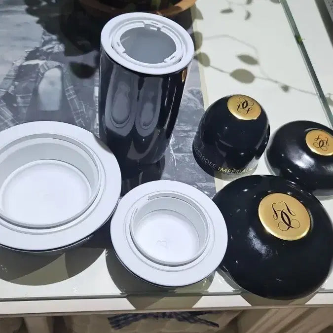 [BUNJANG] Guerlain Imperial Black Cream Case Bundle Set / 겔랑 임페리얼 블랙 크림 케이스(일괄)