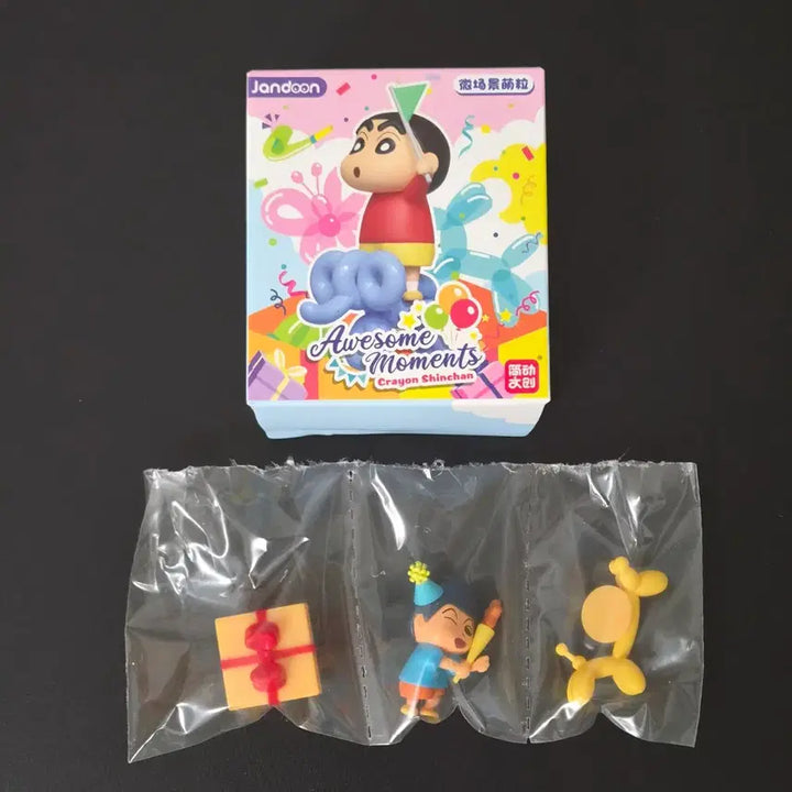 [BUNJANG] UY Awesome Moments Cheolsu Figure / [UY/미개봉] 3.8cm 짱구 피규어 어썸 모먼트 철수
