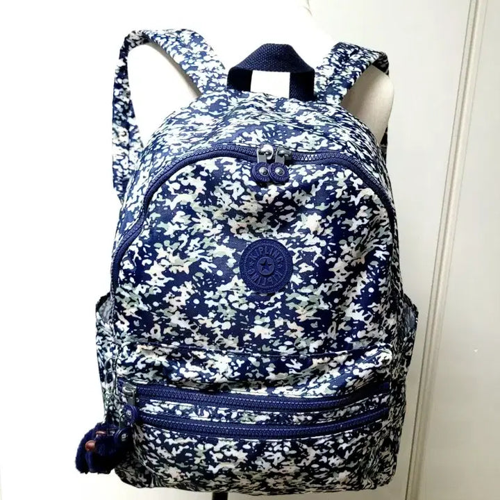[BUNJANG] Kipling Backpack Navy Medium / 정품)키플링 백팩  (상태굿)
