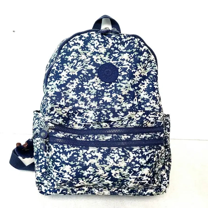 [BUNJANG] Kipling Backpack Navy Medium / 정품)키플링 백팩  (상태굿)