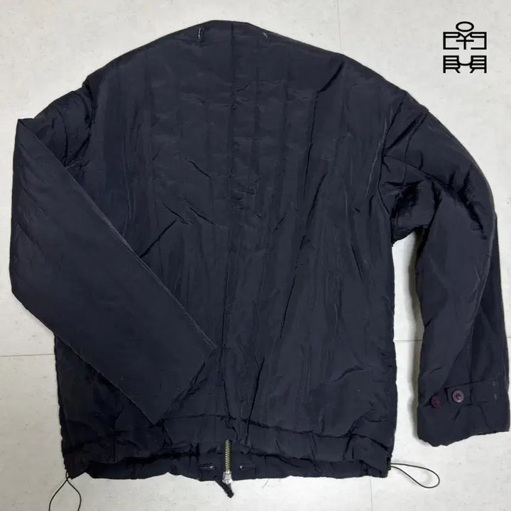 [BUNJANG] Polilater Quilted Cardigan Dark Navy Size 2 / 폴리테루_퀼티드 가디건(quilted cardigan)_다크 네이비_2