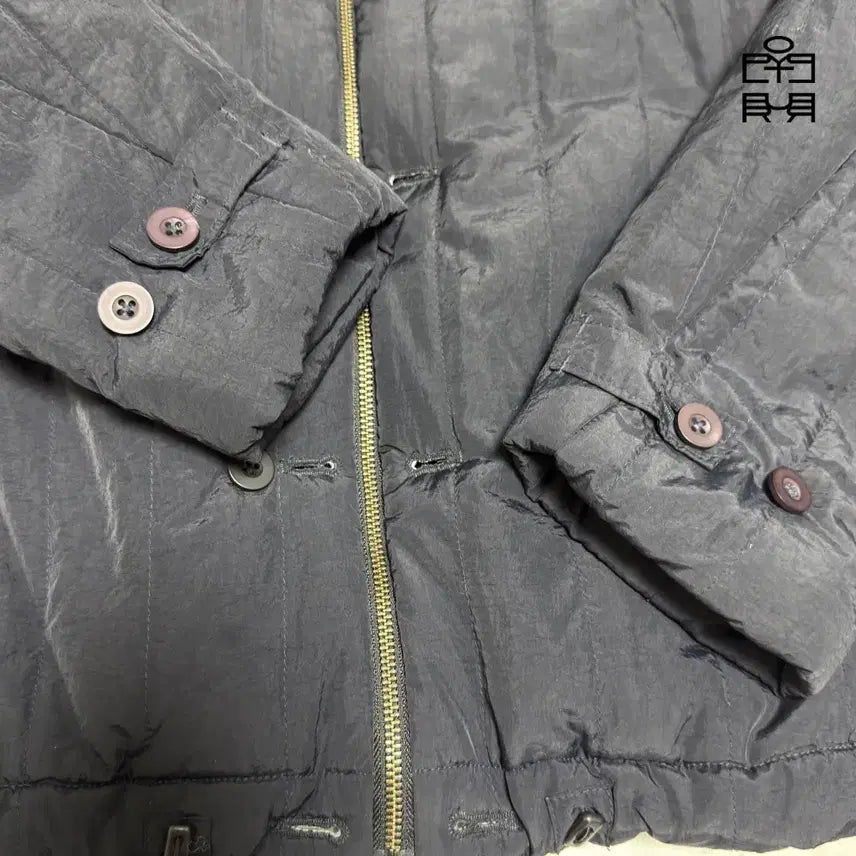 [BUNJANG] Polilater Quilted Cardigan Dark Navy Size 2 / 폴리테루_퀼티드 가디건(quilted cardigan)_다크 네이비_2