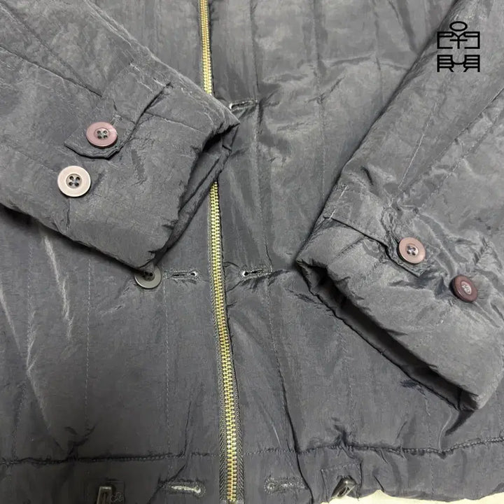 [BUNJANG] Polilater Quilted Cardigan Dark Navy Size 2 / 폴리테루_퀼티드 가디건(quilted cardigan)_다크 네이비_2