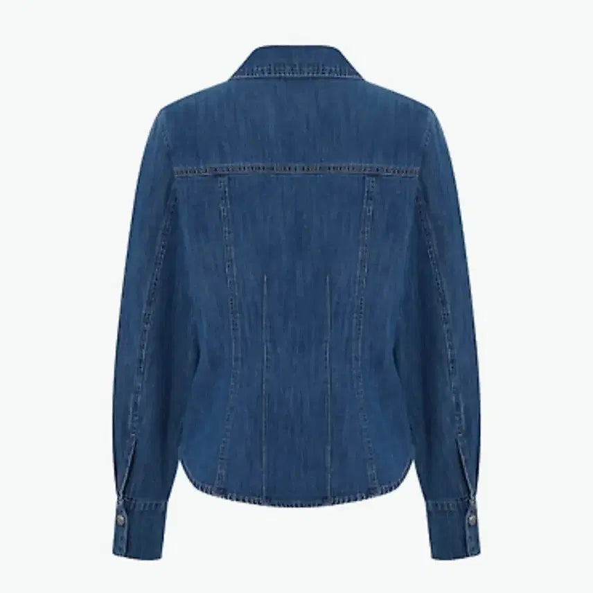 [BUNJANG] Misha Blue Denim Shirt Jacket / 미샤청셔츠