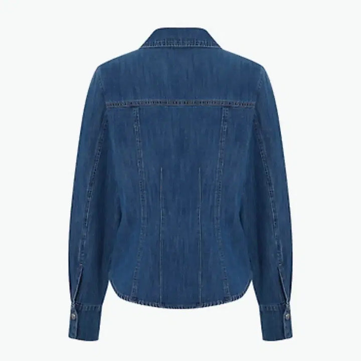 [BUNJANG] Misha Blue Denim Shirt Jacket / 미샤청셔츠