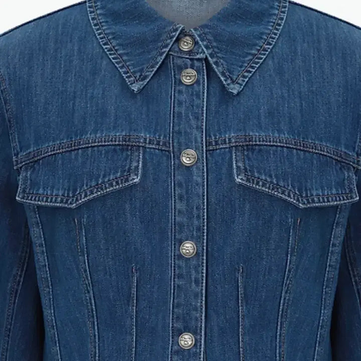 [BUNJANG] Misha Blue Denim Shirt Jacket / 미샤청셔츠