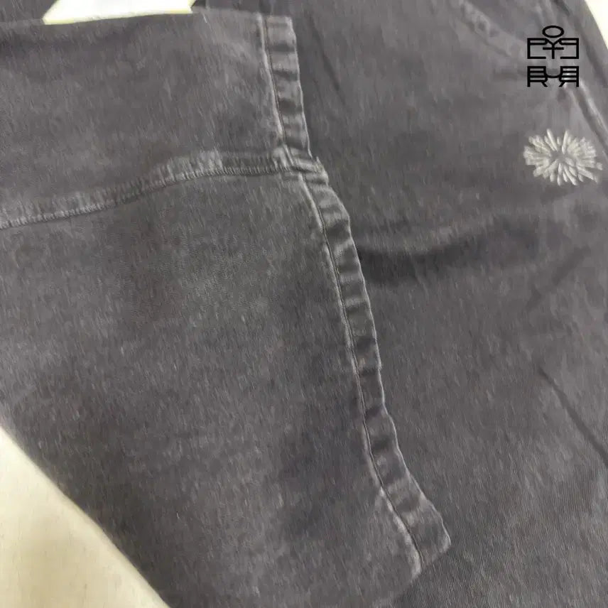 [BUNJANG] Polierter 1/2 Hammer Denim Pants Washed Black Size 4 / 폴리테루_1/2 해머 데님 팬츠_워시드 블랙_4