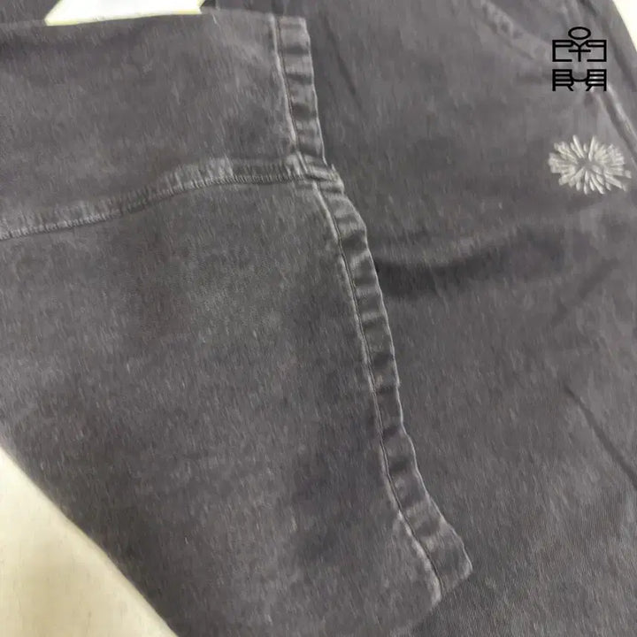 [BUNJANG] Polierter 1/2 Hammer Denim Pants Washed Black Size 4 / 폴리테루_1/2 해머 데님 팬츠_워시드 블랙_4