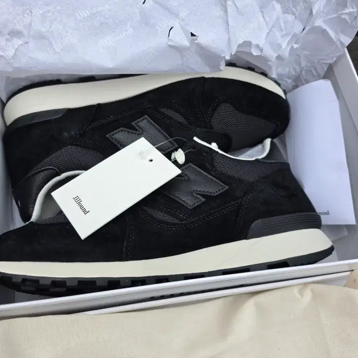 [BUNJANG] NOUNCE x New Balance 475 Black Sneakers / [275]자운드X뉴발란스 475 블랙