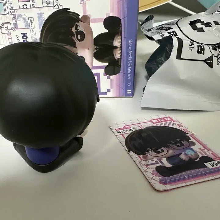 [BUNJANG] Gwedam Arrival Gwedam Pop-up Figure - Kim Sol-eum (Grape Agent) / 괴담출근 피규어 포도요원 괴출 팝업 김솔음 고영은 일괄양도
