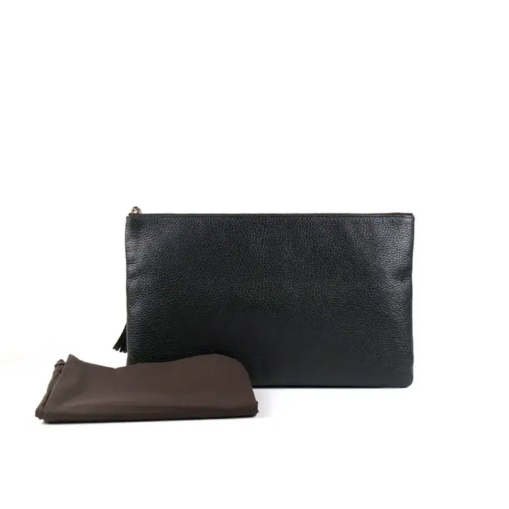 [BUNJANG] Gucci Bamboo Tassel Clutch Black 449653 / [중고명품다올] 구찌 뱀부 태슬 클러치 블랙 449653