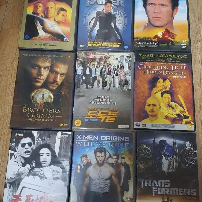 [BUNJANG] Movie DVD Collection (Action/Fantasy/Sci-Fi) - 10 Films / 영화 DVD 모음 (액션/판타지/SF)10편