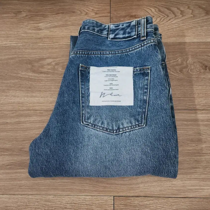 [BUNJANG] Mer Blue Fonce 30 Size Denim Jeans (Crease Edited) / mer blue fonce(crease edited) 30사이즈