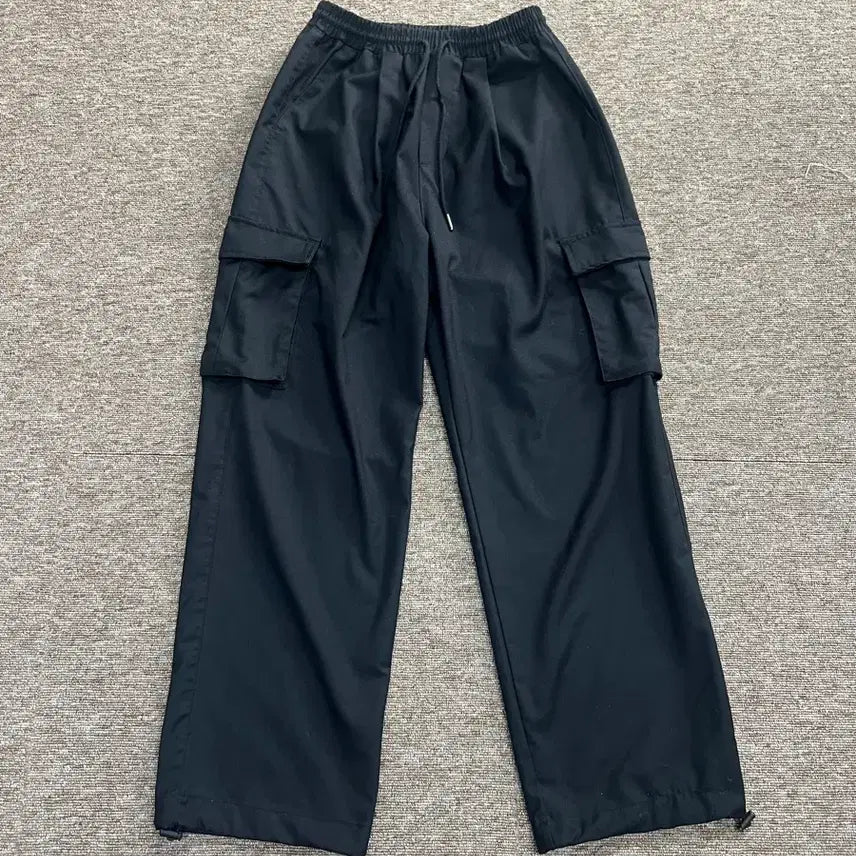[BUNJANG] NOT4NERD Black Cargo Pants M / 낫포너드 블랙 카고 바지 M