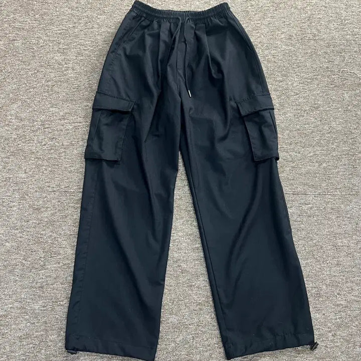 [BUNJANG] NOT4NERD Black Cargo Pants M / 낫포너드 블랙 카고 바지 M