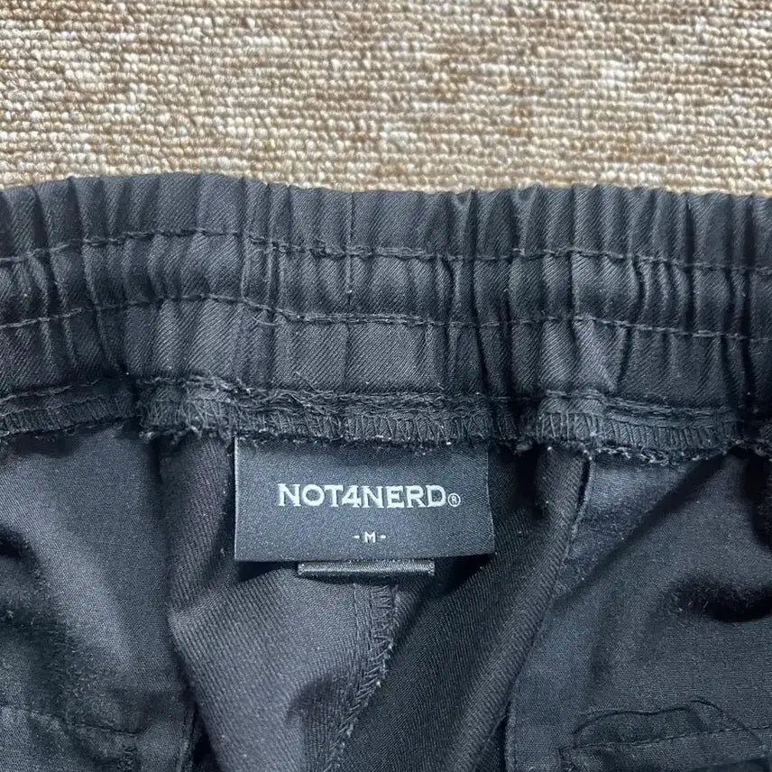 [BUNJANG] NOT4NERD Black Cargo Pants M / 낫포너드 블랙 카고 바지 M
