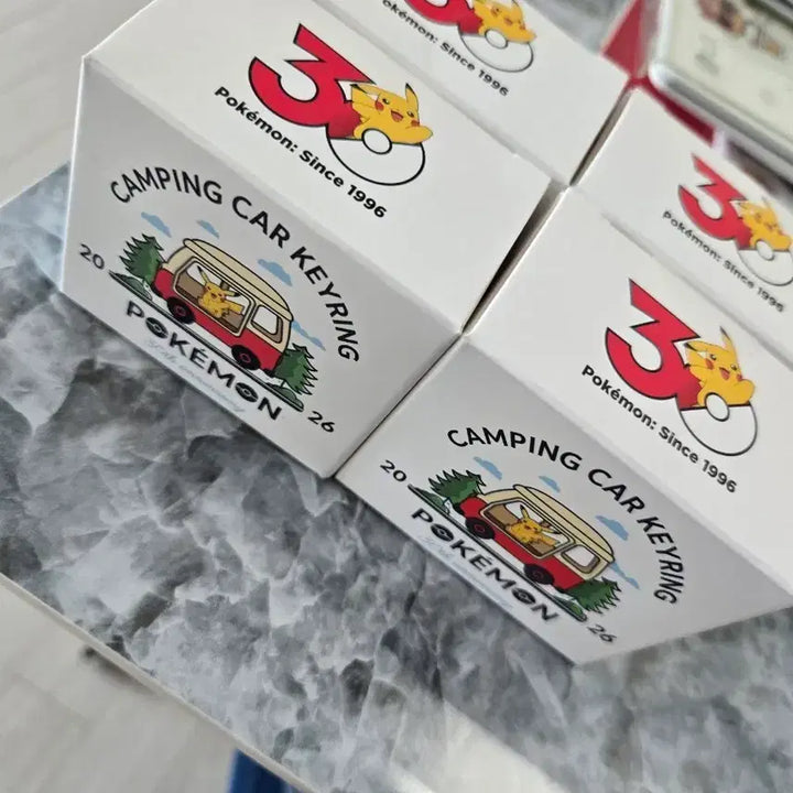 [BUNJANG] Lotteria Pokemon Camping Car Keyring Full Set / 롯데리아 포켓몬 캠핑카 키링 풀세트
