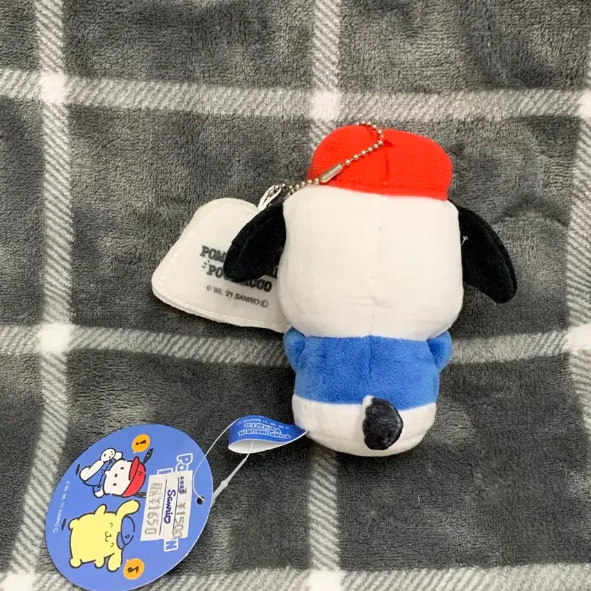 [BUNJANG] Sanrio Pompompurin 25th Anniversary Pochacco Mascot / 2021 산리오 폼폼푸린 25주년 기념 포차코 마스코트
