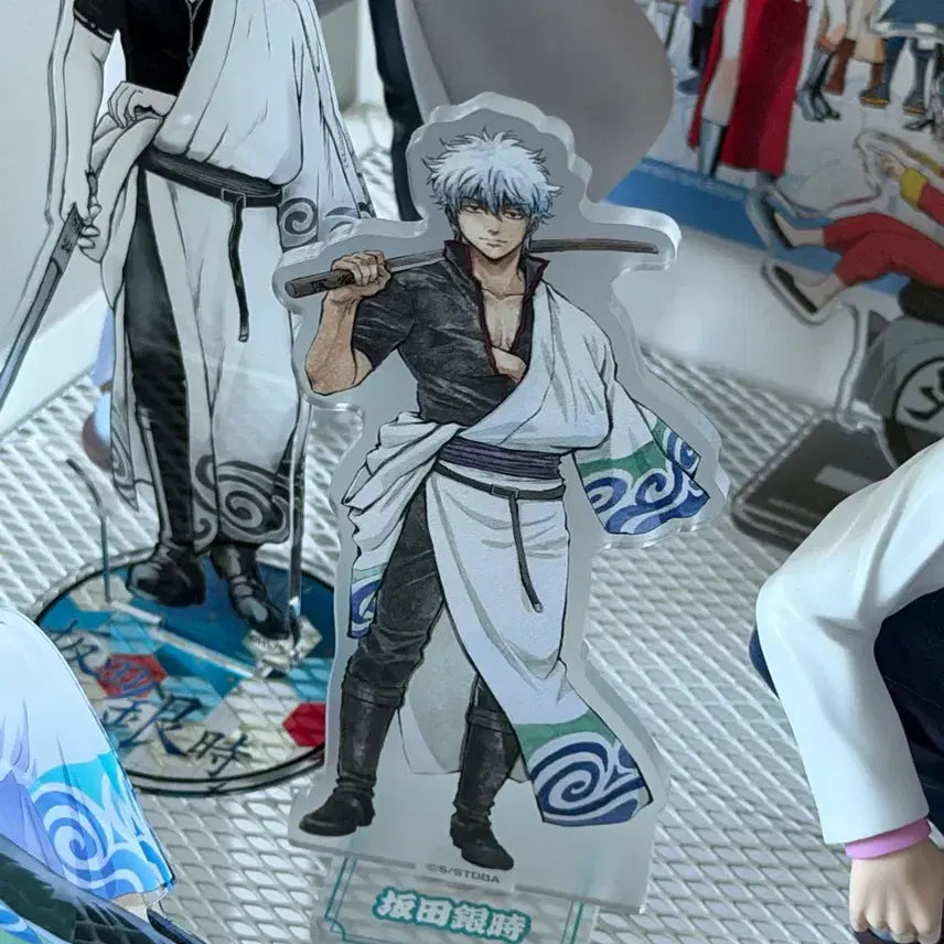 [BUNJANG] Gintama Gintoki Kazenfugetsu Acrylic Stand / 은혼 긴토키 화조풍월 아크릴 스탠드