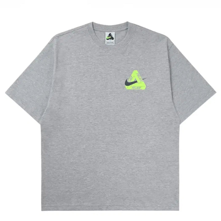 [BUNJANG] Palace x Nike Tri-Swoosh T-Shirt Grey / 팔라스 x 나이키 트라이 스우시 티셔츠 그레이 말 - 25FW[L,XL]