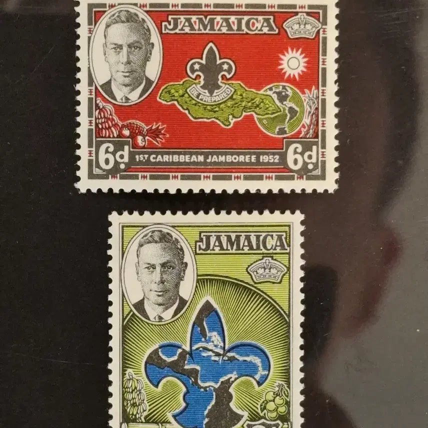 [BUNJANG] Jamaica 1952 Boy Scout Founding Commemorative Stamp (M6) / (4전시관/A40) 1952년 자메이카 보이스카웃 창립기념우표(M6)저렴