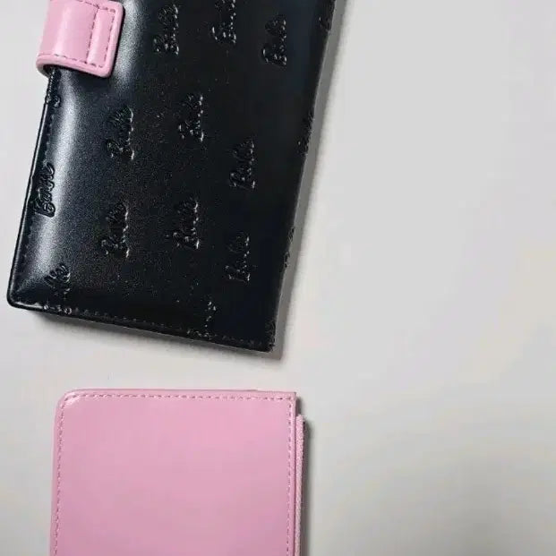 [BUNJANG] MIniso Barbie Wallet and Cardholder Set / 바비 장지갑 / 카드지갑 세트 블랙 핑크 미니소 바비 정품 세트