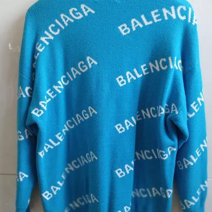 [BUNJANG] Balenciaga All Over Logo Knit / 발렌시아가 올오버 로고 니트