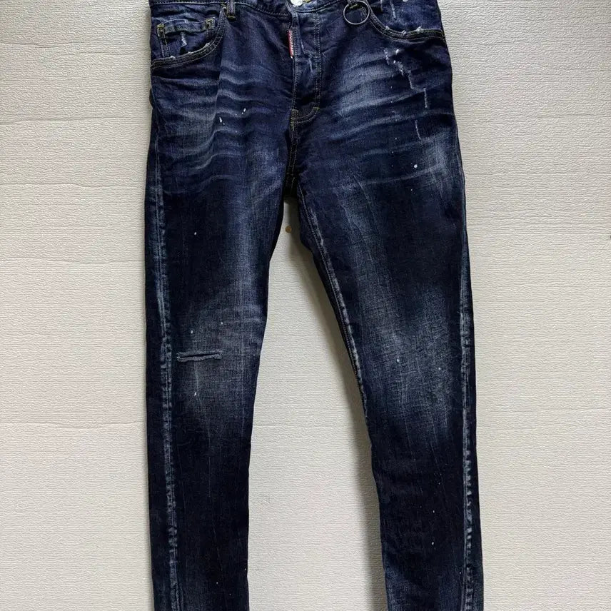 [BUNJANG] Dsquared2 Skater Jean Washed Denim Jeans / 디스퀘어드2 워싱 데님 청바지. (스케이터 진)(eu48)(32)정품
