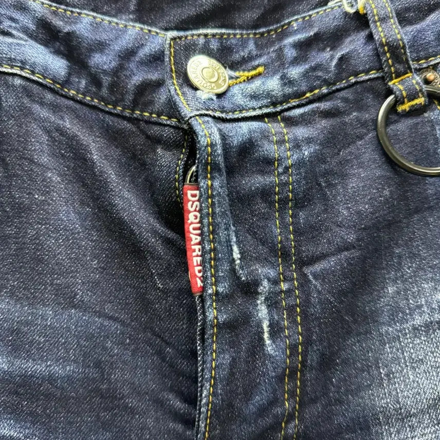 [BUNJANG] Dsquared2 Skater Jean Washed Denim Jeans / 디스퀘어드2 워싱 데님 청바지. (스케이터 진)(eu48)(32)정품