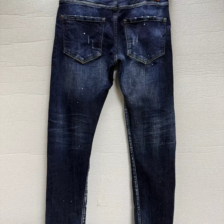 [BUNJANG] Dsquared2 Skater Jean Washed Denim Jeans / 디스퀘어드2 워싱 데님 청바지. (스케이터 진)(eu48)(32)정품