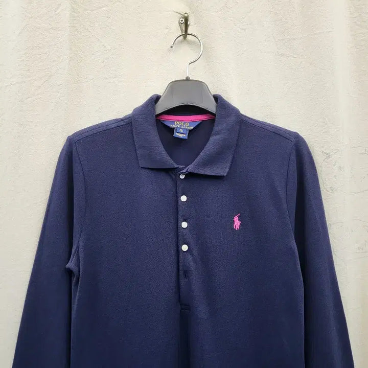 [BUNJANG] Polo Ralph Lauren Navy Long Sleeve Dress / 폴로 랄프로렌 네이비 긴팔 원피스