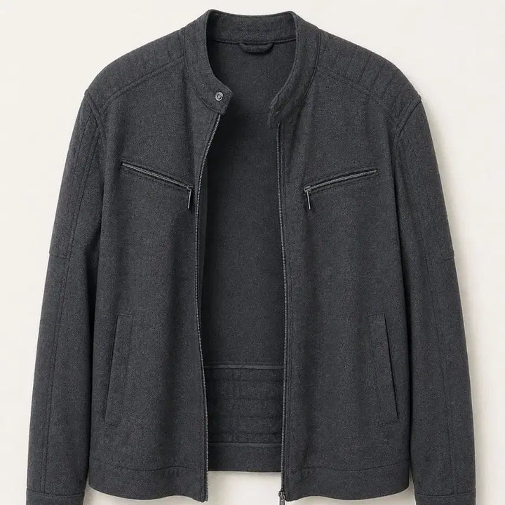 [BUNJANG] Zara Slim Fit Zip-Up Jacket - Grey / 자라 슬림핏 집업 자켓 그레이 xl슬림핏