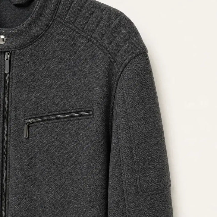 [BUNJANG] Zara Slim Fit Zip-Up Jacket - Grey / 자라 슬림핏 집업 자켓 그레이 xl슬림핏