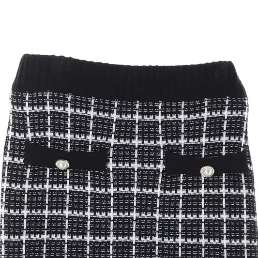 [BUNJANG] Tweed Long Skirt (Women&