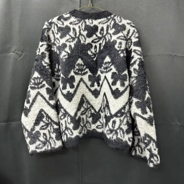 [BUNJANG] Qoqose Angora Pattern Knit Sweater / 쿠오세 앙고라 패턴 니트