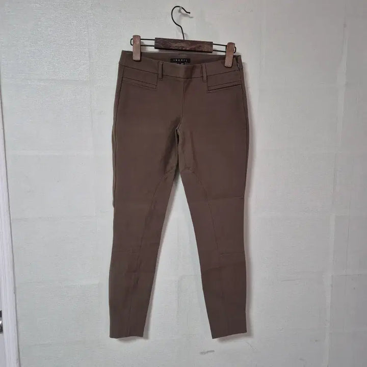 [BUNJANG] Theory Brown Skinny Fit Pants / 띠어리 브라운 스키니핏 바지