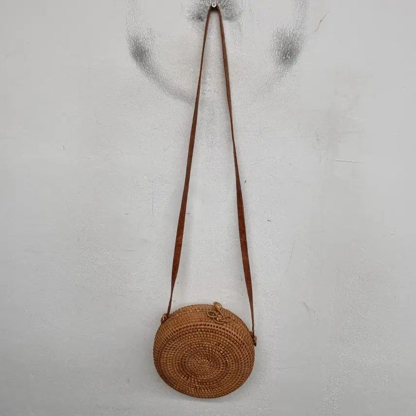 [BUNJANG] Rattan Crossbody Bag - Free Size / [free size] 라탄 크로스백
