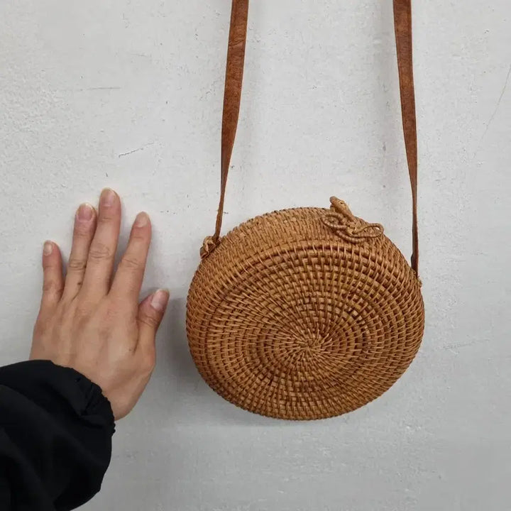[BUNJANG] Rattan Crossbody Bag - Free Size / [free size] 라탄 크로스백