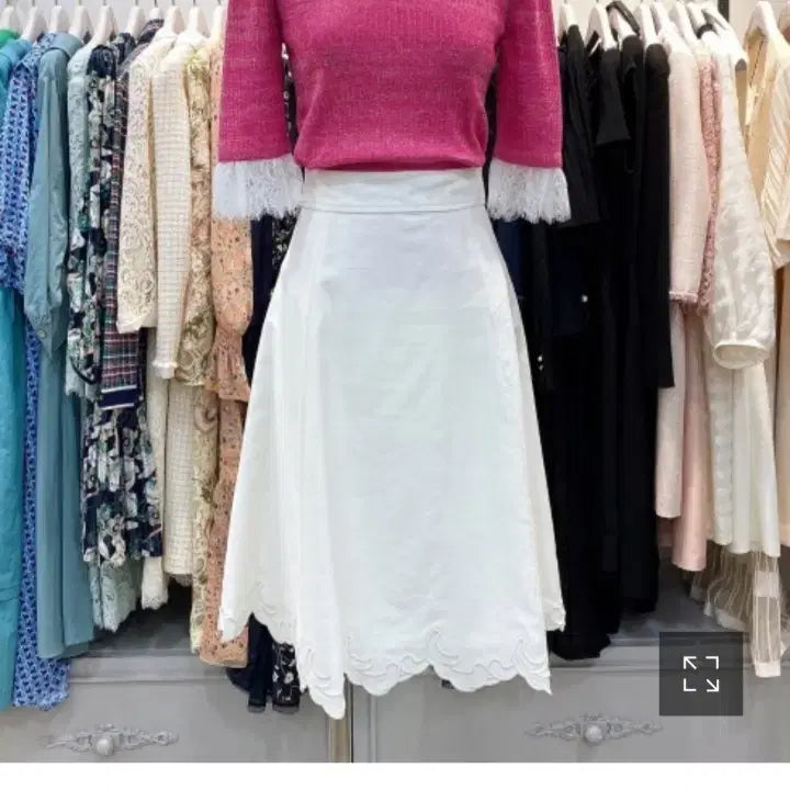 [BUNJANG] Lenibon Pink Knit Sweater Size 90 / 레니본 니트  90사이즈 핑크