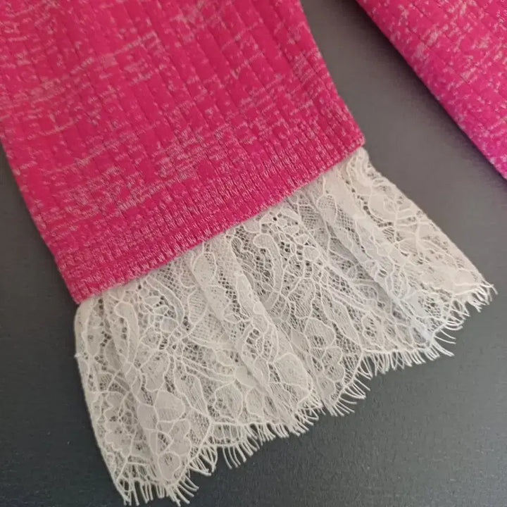 [BUNJANG] Lenibon Pink Knit Sweater Size 90 / 레니본 니트  90사이즈 핑크