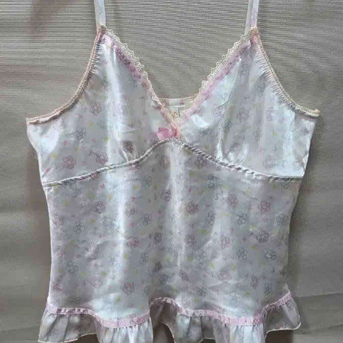 [BUNJANG] Lace Trimmed Slip Dress (Size 95) / 슬립 상95