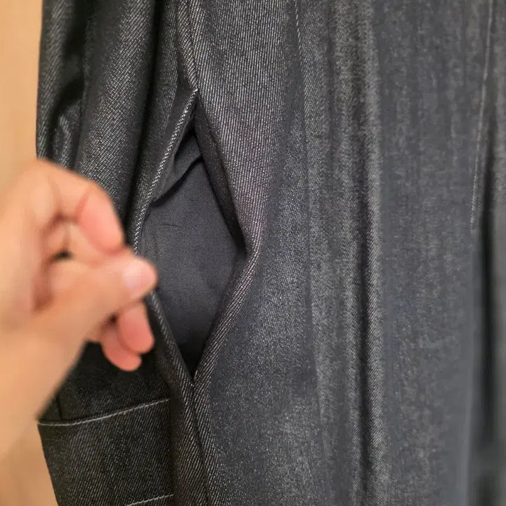 [BUNJANG] ORR Black Denim Dress L / ORR  오르 블랙 데님원피스 L