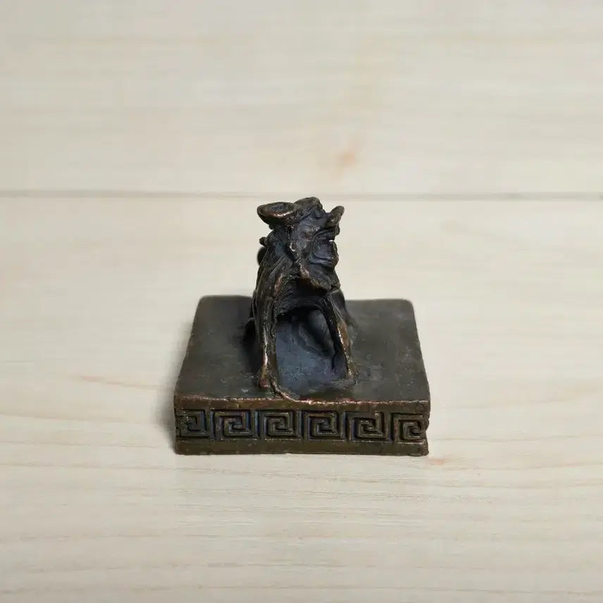 [BUNJANG] Antique Brass Seal Stamp / 오래된  동 낙관
